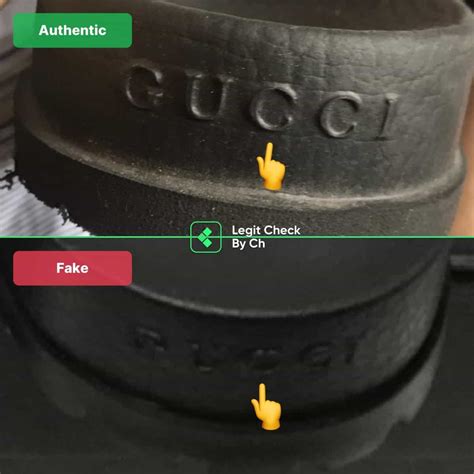 fake gucci sludes|gucci legit check.